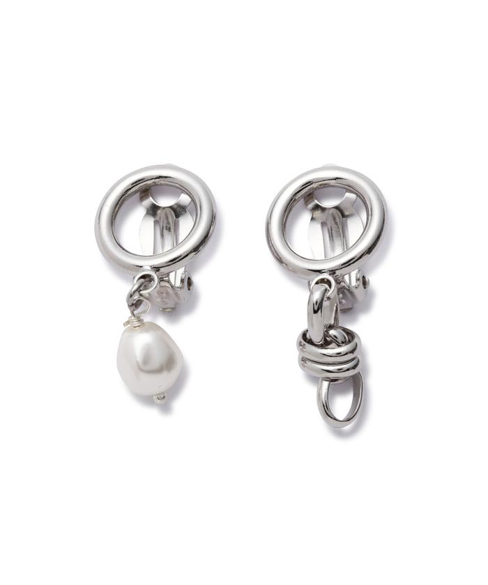 【LES CLEIAS】クラウンイヤリング CLOCHETTE LACE EARRING (クロシェットレースイヤリング