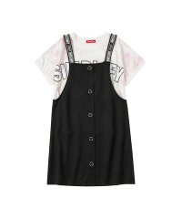 MAC HOUSE(kid's)/Simplify シンプリファイ ポンチ素材 ジャンスカタイダイTシャツアンサンブル J60599DM/505244511