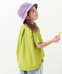 devirock/バックタック半袖Tシャツ 子供服 キッズ 女の子 トップス 半袖Tシャツ Tシャツ /504623393