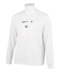 agnes b. FEMME/【ユニセックス】JID7 TS ARENA agnes b. x arena ロングスリーブシャツ/505236570