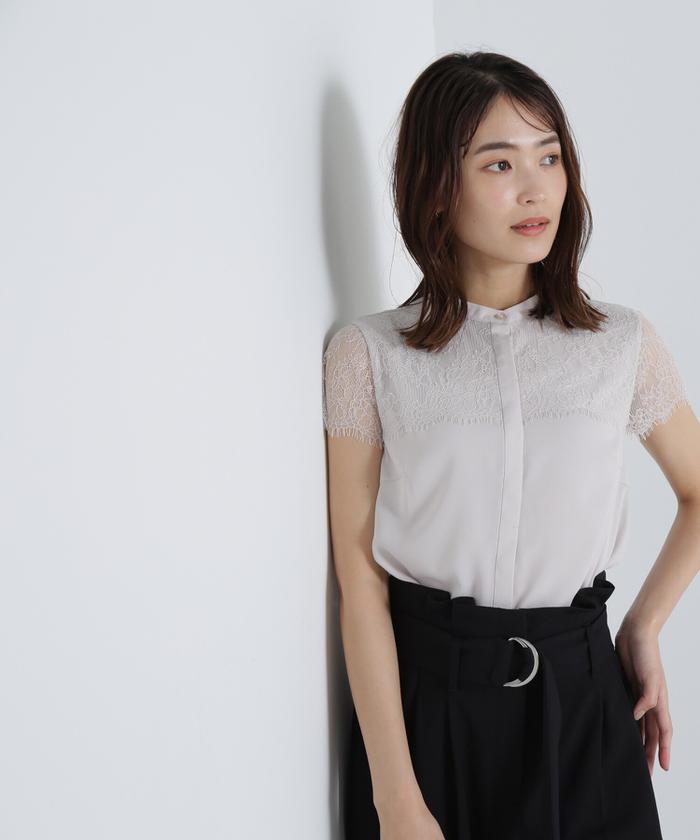 セール 30%OFF】レースケープブラウス(505236889) | ナチュラル