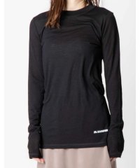Jil Sander/ジルサンダープラス Tシャツ レディース JIL SANDER+ J40GC0022 J70021  トップス 長袖 ロングTシャツ クルーネック カットソー /505242170