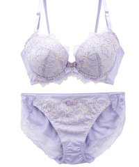 Mon cher pigeon*/モンシェルピジョン Mon cher pigeon* 【2点セットB－E】パイエット ブラジャー ショーツ セット アンダー90対応【返品不可商品】/505243599