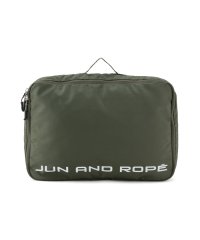 JUN and ROPE/JUN&ROPEロゴ入りポーチL/505244576