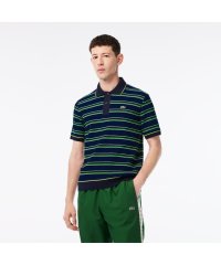 LACOSTE Mens/ボーダーリブニットポロシャツ/505246919