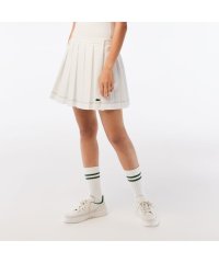 LACOSTE/配色ステッチプリーツテニススカート/505246951