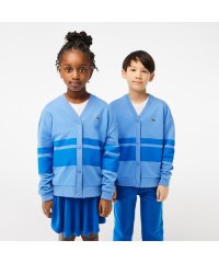 LACOSTE KIDS/BOYS ボーダースウェットカーディガン/505247014