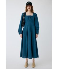 moussy/OPEN NECK TUCK DRESS/505247082