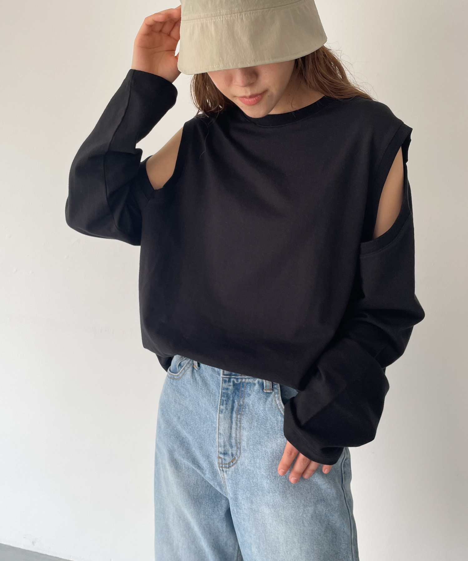 RED CHOP WORKS ラグランロングTシャツ】 | CANAL JEAN