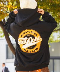 1111clothing/オーバーサイズ パーカー メンズ ビッグパーカー レディース ビッグシルエット プルパーカー スウェット フーディ バックプリント ワンポイント ロゴ/505248171