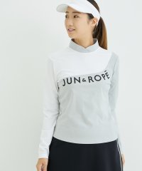 JUN and ROPE/【UV】【吸水速乾】チューリップ襟長袖プルオーバー/505244626