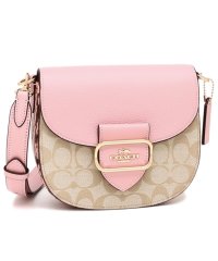 COACH/コーチ アウトレット ショルダーバッグ シグネチャー ベージュ ピンク レディース COACH FCF410 IMSWZ/505247982