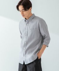 URBAN RESEARCH ROSSO/『XLサイズあり』リネン七分袖レギュラーシャツ/505252996