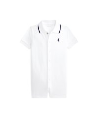 POLO RALPH LAUREN/(ベビー)コットン インターロック ポロ ショートオール/505253350