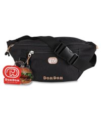 DOMDOM/ドムドムハンバーガー DOMDOM ドムドム DOMDOM ボディバッグ ウエストバッグ メンズ レディース WAIST BAG ブラック 黒 DM005/505245516