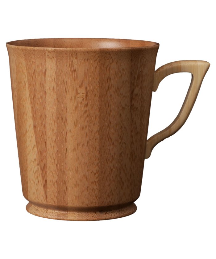 （RIVERET/リヴェレット）リヴェレット RIVERET マグカップ コーヒーカップ マグ L 320ml Lサイズ 天然素材 日本製 軽量 食洗器対応 リベレット MUG L ホワイト/ユニセックス ブラウン