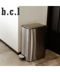 b.c.l/b.c.l ビーシーエル ゴミ箱 ダストボックス 11.5L ふた付き ペダル式 スリム STAINLESS DUST BOX シルバー/505245798