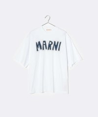 マルニ MARNI HUMU0223P1 USCU70 Tシャツ メンズ トップス 半袖 ロゴ カジュアル タクタイル レタリング プリント シンプル 春夏 コ