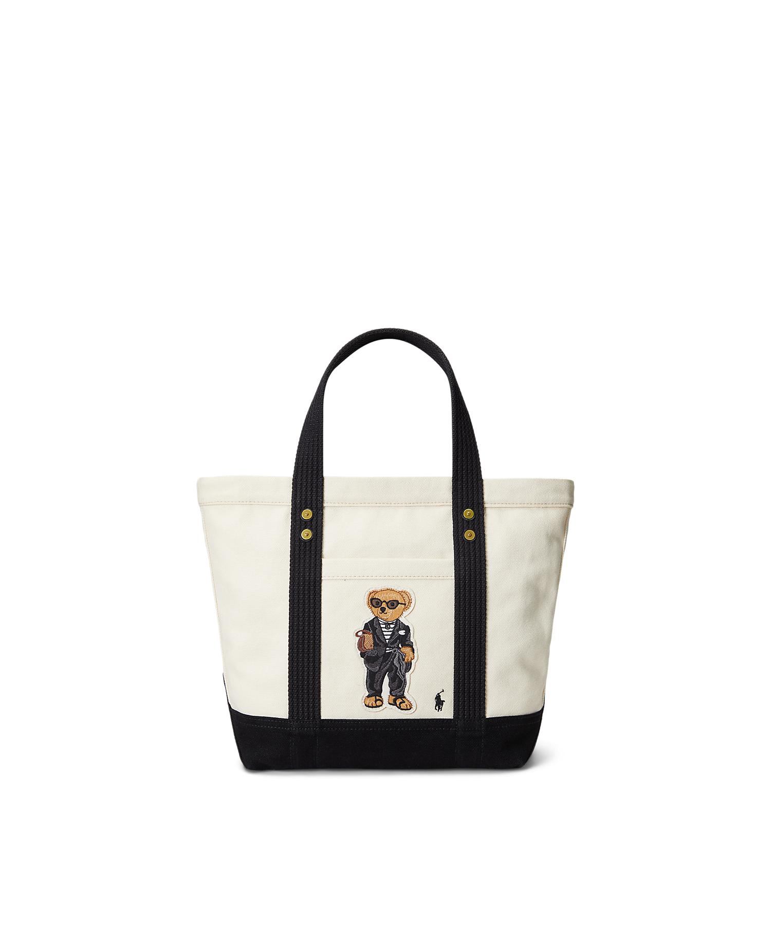 キャンバス ミディアム Polo ベア トート(505254566) | POLO キャンバス ミディアム Polo ベア トート(505254566) | POLO