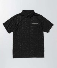 LUXEAKMPLUS/リュクスエイケイエムプラス LUXEAKMPLUS(リュクスエイケイエムプラス)ゴルフ ロゴパターン半袖ポロシャツ【ゴルフ】/505255463