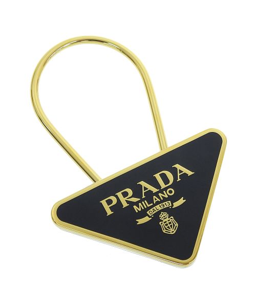 PRADA キーホルダー プラダ 希少品 レア チャーム キーリング レザー