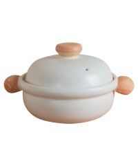 TAISEIGAMA/たいせい窯 土鍋 ばんこの土鍋 1人用 中サイズ 耐熱 日本製 BANKO EARTHENWARE POT ブラック ホワイト ベージュ 黒 白/505255842