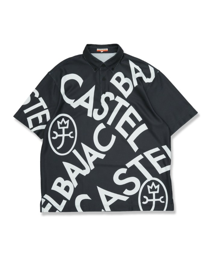 大きいサイズ】カステルバジャック/CASTELBAJAC 大柄ロゴ 半袖