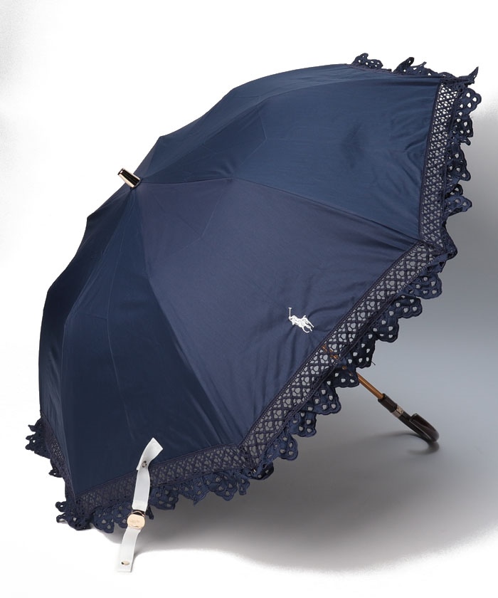 晴雨兼用折りたたみ日傘 エンブフリル(505242950) | ポロラルフ