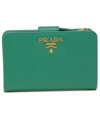 PRADA/プラダ 二つ折り財布 サフィアーノ グリーン レディース PRADA 1ML225 QWA F0458/505256100