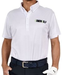 COMONGOLF/【COMONGOLF】ドライ素材背面ロゴ半袖ゴルフポロシャツ(CG－SP307S)/505258737