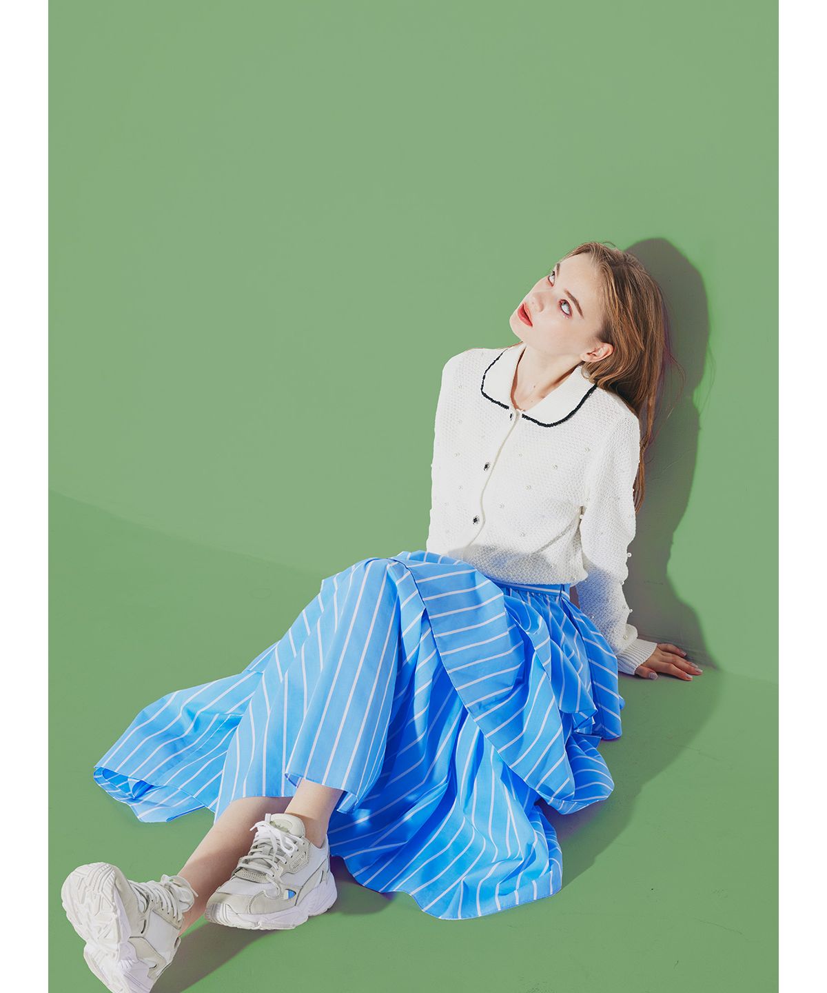 plage｜Co/Si ラインティアードスカート | Rakuten Fashion(楽天