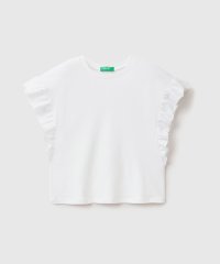 BENETTON (UNITED COLORS OF BENETTON GIRLS)/キッズフリルフレンチスリーブ半袖Tシャツ・カットソーG/505237971