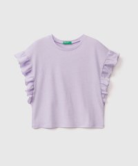 BENETTON (UNITED COLORS OF BENETTON GIRLS)/キッズフリルフレンチスリーブ半袖Tシャツ・カットソーG/505237971