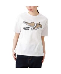 MAC HOUSE(women)/CONVERSE コンバース シューズアップリケ半袖Tシャツ 3282－5670/505258293