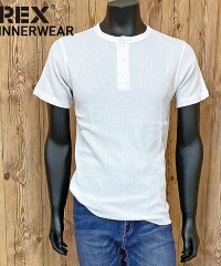 TopIsm/トップイズム TopIsm AVIREX アビレックス Tシャツ メンズ 半袖 サーマル ヘンリーネックTシャツ 無地 デイリーインナー カットソー/505260405