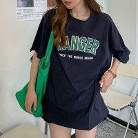 miniministore/半袖Tシャツ 英字ロゴ レディース 韓国/505260242