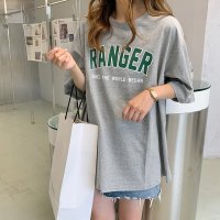 miniministore/半袖Tシャツ 英字ロゴ レディース 韓国/505260242