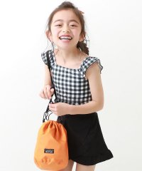 devirock/巻きスカート風フリルセパレート水着 子供服 キッズ 女の子 水着 プールグッズ セパレート水着 /505260998