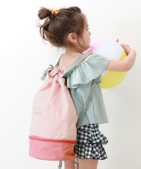 devirock/ガールズプールバッグ ナップサック 子供服 キッズ 女の子 水着 プールグッズ ビーチバッグ /505261000