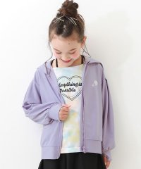 devirock/ガールズ 長袖ジップラッシュガード 子供服 キッズ 女の子 水着 プールグッズ 長袖ラッシュガード /505261001