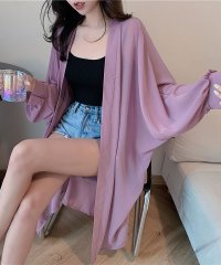 NinaetLina/ニナエリナ Nina et Lina シアーロングカーディガン/505262179