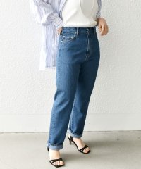 SHIPS any WOMEN/《一部追加予約》SHIPS any: ハイライズストレート デニムパンツ2［SHIPS any DENIM］/505105799