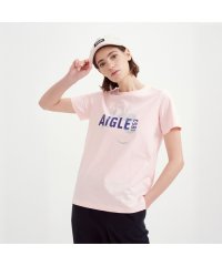 AIGLE/オーガニックコットン 吸水速乾 ショートスリーブグラフィックロゴTシャツ/505263051