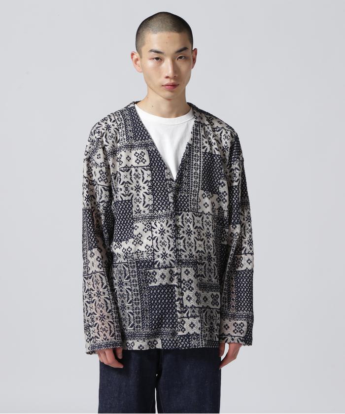 Dankeschon/ダンケシェーン/2TONE LACE CARDIGAN/2トーンレース