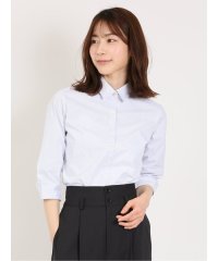 m.f.editorial/形態安定 ストレッチ レギュラーカラー 7分袖シャツ/505264608