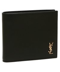 SAINT LAURENT/サンローランパリ 二つ折り財布 モノグラム ブラック メンズ SAINT LAURENT PARIS 610193 02G0W 1000/505264236