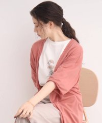 SHOO・LA・RUE/【ヒップが隠れる丈で安心！】さらっと心地よいカーディガン/505266496