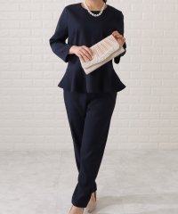 Lace Ladies/レースレディース Lace Ladies 7部袖ペプラムブラウス&パンツセットアップスーツレディース/505267121