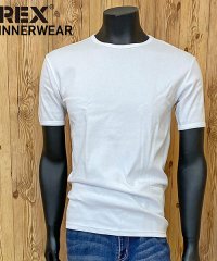 TopIsm/トップイズム TopIsm AVIREX アビレックス Tシャツ メンズ 半袖 テレコリブ クルーネックTシャツ 無地 デイリーインナー カットソー/505268496