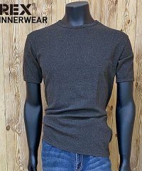 TopIsm/トップイズム TopIsm AVIREX アビレックス Tシャツ メンズ 半袖 テレコリブ クルーネックTシャツ 無地 デイリーインナー カットソー/505268496